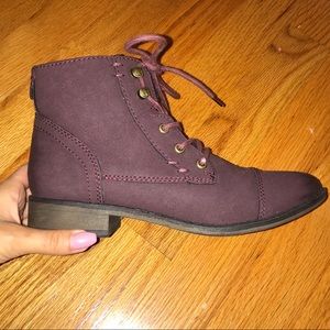 Women’s Express Burgundy Boots